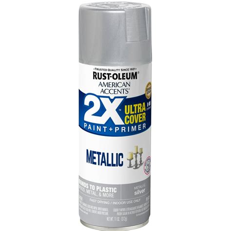 rustoleum silver metallic spray paint